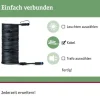 Paulmann Verbindungskabel Plug & Shine 10 m mit 5 Anschlussbuchen