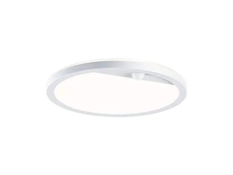 Paulmann Wandleuchte Lamina, Rund, 14W, 2200-3000K, PIR, Weiss