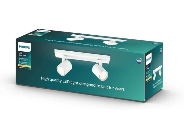 Philips Aufbauspot myLiving Runner 53092/31/P0 Weiss