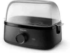 Philips Eierkocher 3000 Series HD9137/91 6 Eier, Schwarz