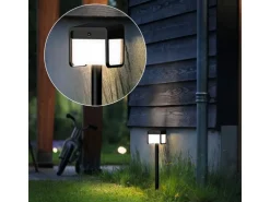 Philips Ezra Sockel Solar UE 3000K schwarz
