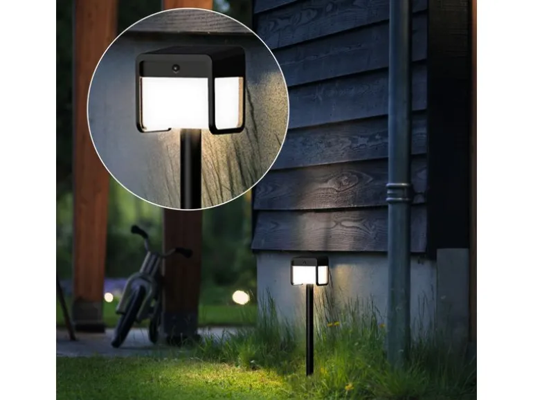 Philips Ezra Sockel Solar UE 3000K schwarz