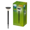 Philips Gartenlicht Solar Kyna, 3.8W, 2700 K, 400 lm, Schwarz