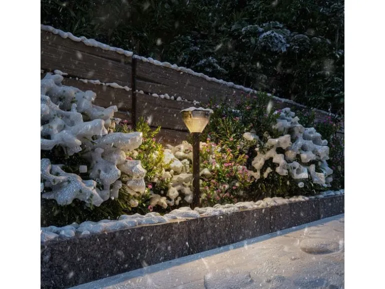 Philips Gartenlicht Solar Kyna, 3.8W, 2700 K, 400 lm, Schwarz