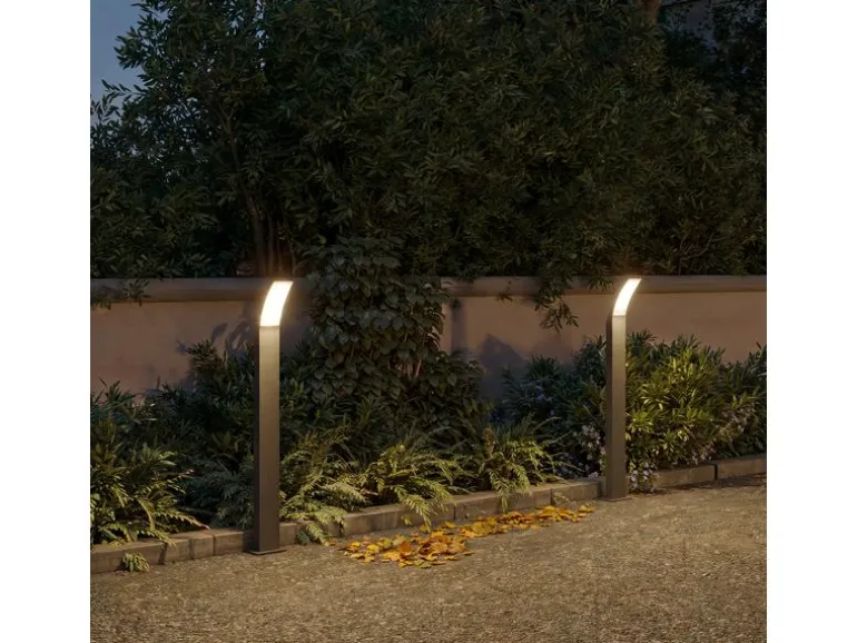 Philips Gartenlicht Splay, 4.3W, 2700 K, 800 lm, Anthrazit