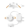 Philips Hue Deckenleuchte WCA Slim Recessed Light S Weiss