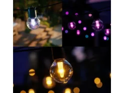 Philips Hue LED-Lichterkette Festavia Globe Outdoor 14 m CH