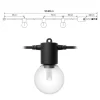 Philips Hue LED-Lichterkette Festavia Globe Outdoor Erweiterung 7 m CH