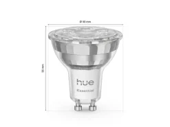 Philips Hue Leuchtmittel Essential, GU10, 4.7 W, White & Colour, 3 Stück