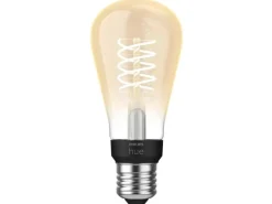 Philips Hue Leuchtmittel White E27 Einzelpack Edison Filament 580 lm