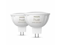 Philips Hue Leuchtmittel White & Color Amb. MR16 Doppelpack 400 lm