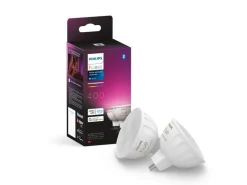 Philips Hue Leuchtmittel White & Color Amb. MR16 Doppelpack 400 lm
