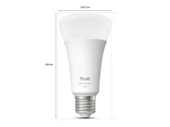 Philips Hue Leuchtmittel White Ambiance E27 Einzelpack 1600 lm