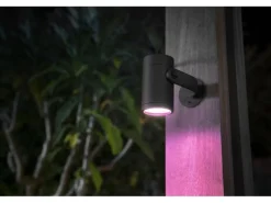 Philips Hue Outdoor Gartenspot White & Col. Amb. Lily Kit, Schwarz