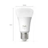 Philips Hue 3 smarte E27-Lampen + Dimmschalter + Hue Bridge Pro
