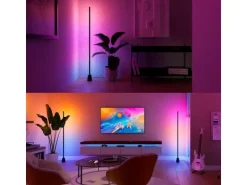 Philips Hue Stehleuchte smart Play Gradient 135 cm Schwarz Kunststoff