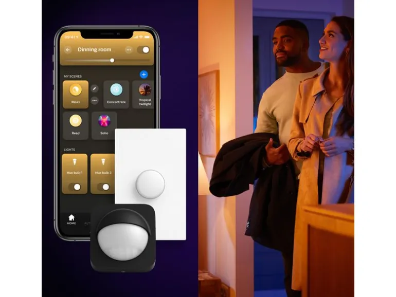 Philips Hue Surimu Panelleuchte White & Color Ambiance rund