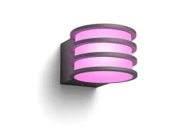 Philips Hue Wandleuchte Lucca RGBW 1100 lm Anthrazit