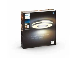Philips Hue White Amb. Being Deckenleuchte silber 2400 lm + Dimmer