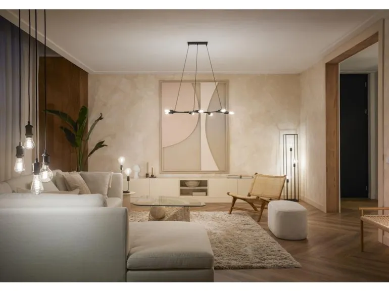 Philips Hue White Ambiance E27 Einzelpack Globe G93 Filament 550 lm