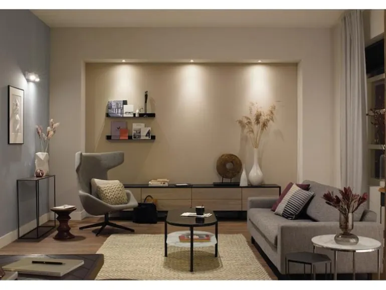 Philips Hue White Ambiance Milliskin Einbauspot 3er-Pack Rund Weiss