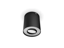 Philips Hue White Ambiance Pillar Einerspot erw. GU10, Schwarz