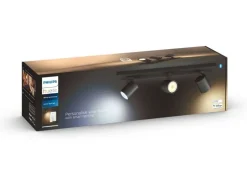 Philips Hue White Ambiance Runner 3er-Spot Schwarz