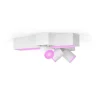 Philips Hue White & Col. Amb. Centris Cross 3er-Spot Weiss
