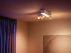 Philips Hue White & Col. Amb. Centris Cross 3er-Spot Weiss