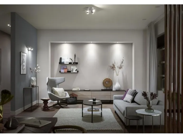 Philips Hue White & Col. Amb. Centura Einbauspot 3er- Pack Rund Alu