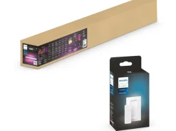 Philips Hue White Col. Amb. Ensis Pendelleuchte Weiss und DimmSwitch
