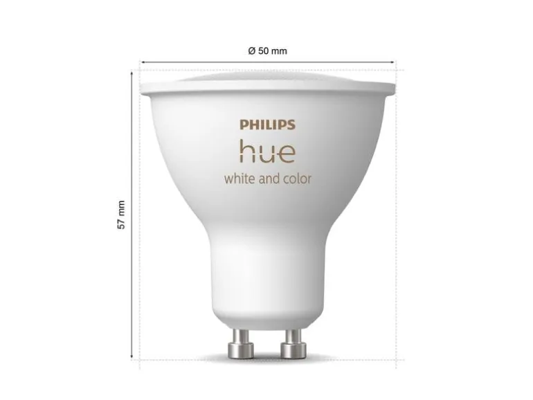 Philips Hue White & Color Ambiance GU10 Einzelpack