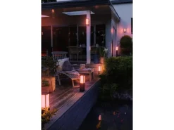 Philips Hue White & Color Ambiance Outdoor Impress Wandl. Schmal Schwarz