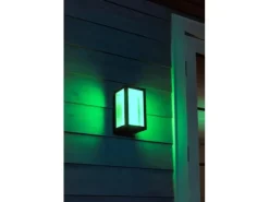 Philips Hue White & Color Ambiance Outdoor Impress Wandl. Schmal Schwarz