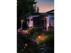 Philips Hue White & Color Ambiance Outdoor Impress Wandl. Schmal Schwarz