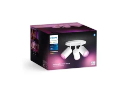 Philips Hue White & Color Ambiance Fugato 3er-Spot Weiss