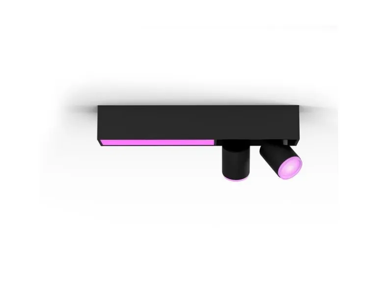 Philips Hue White & Color Ambiance Centris 2-Deckenspot Schwarz