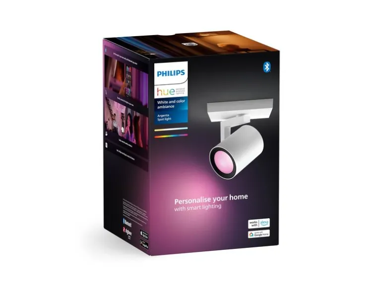 Philips Hue White & Color Ambiance Argenta Spot Weiss