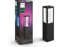 Philips Hue White & Color Ambiance Outdoor Impress Sockelleuchte Schwarz