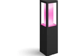 Philips Hue White & Color Ambiance Outdoor Impress Sockelleuchte Schwarz