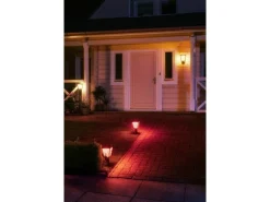 Philips Hue White & Color Ambiance Econic Outdoor Wegeleuchte Schwarz