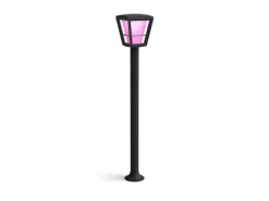 Philips Hue White & Color Ambiance Econic Outdoor Wegeleuchte Schwarz