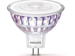 Philips Lampe LEDcla 50W GU5.3 WW ND Warmweiss (WW)