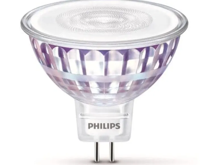 Philips Lampe LEDcla 50W GU5.3 WW ND Warmweiss (WW)