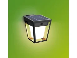 Philips Nissa Wand Solar UE 3000K schwarz