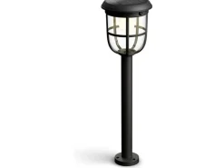 Philips Radii UE Sockelleuchte Solar schwarz 3000K