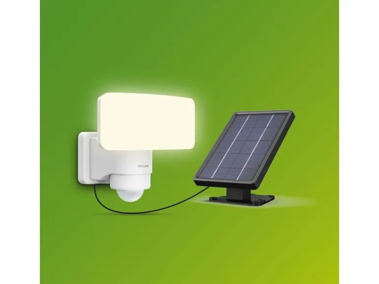 Philips Tylus Flutlciht Solar UE 5000K weiss