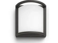 Philips Wandleuchte Samondra, 12 W, 1200 lm, 2700 K, Anthrazit