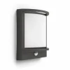 Philips Wandleuchte Samondra 12 W, 1200 lm, 2700 K, Anthrazit, BWM