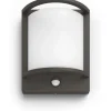 Philips Wandleuchte Samondra UE Bewegungsmelder 2700K Anthrazit